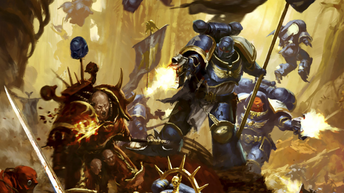 Warhammer 40.000: i lealisti Ultramarine combattono contro i corrotti Chaos Space Marines