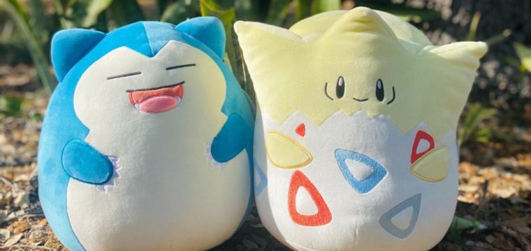 Togepi e Snorlax Pokémon Squishmallows arriveranno nei negozi questo fine settimana