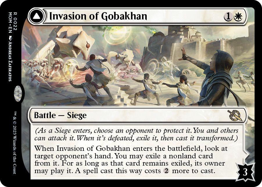 L'invasione della battaglia di Gobakhan, un assedio, è 3 difesa.