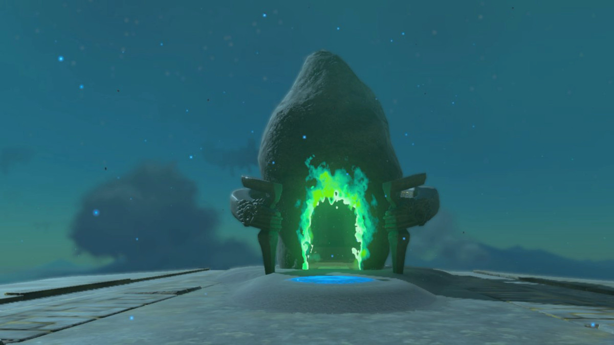Apertura del Santuario Tenbez in Zelda: Tears of the Kingdom
