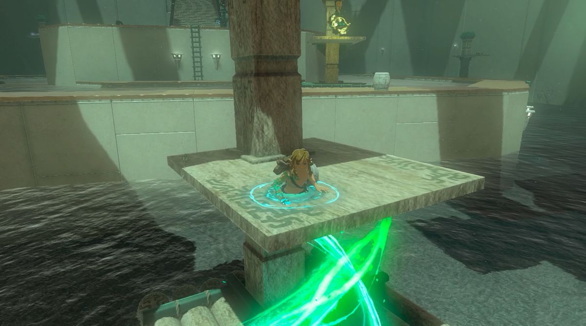 Collegati usando Ascend nel Santuario Sifumim in Zelda: Tears of the Kingdom