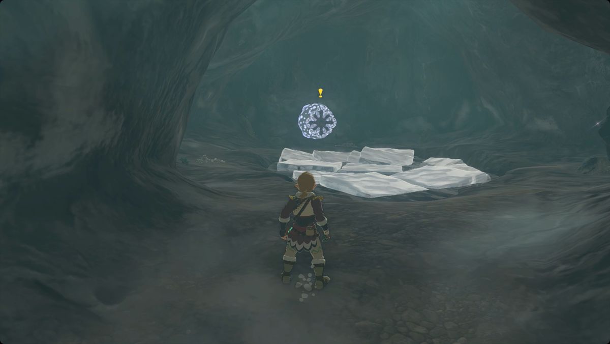 The Legend of Zelda: Tears of the Kingdom e Ice Like a creare blocchi di ghiaccio nella Kopeeki Drifts Cave
