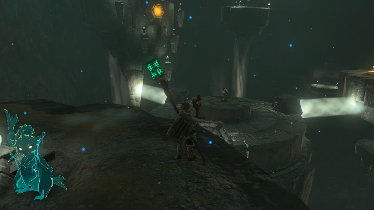 Il collegamento scende a Starview Island in Zelda: Tears of the Kingdom