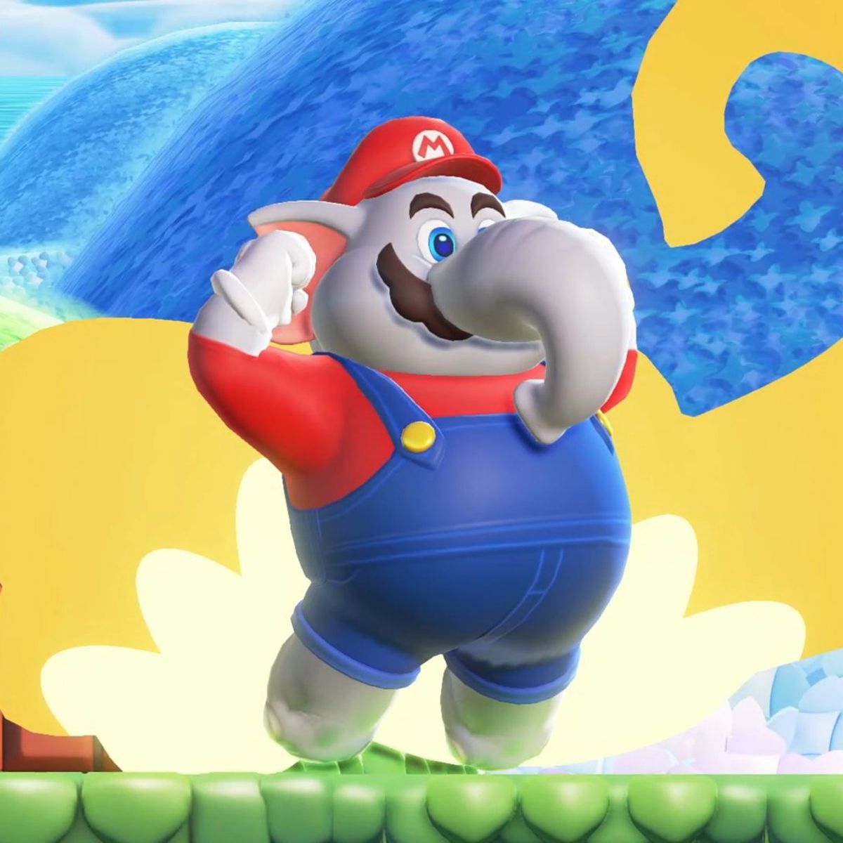 Mario Elefante in Super Mario Bros. Wonder