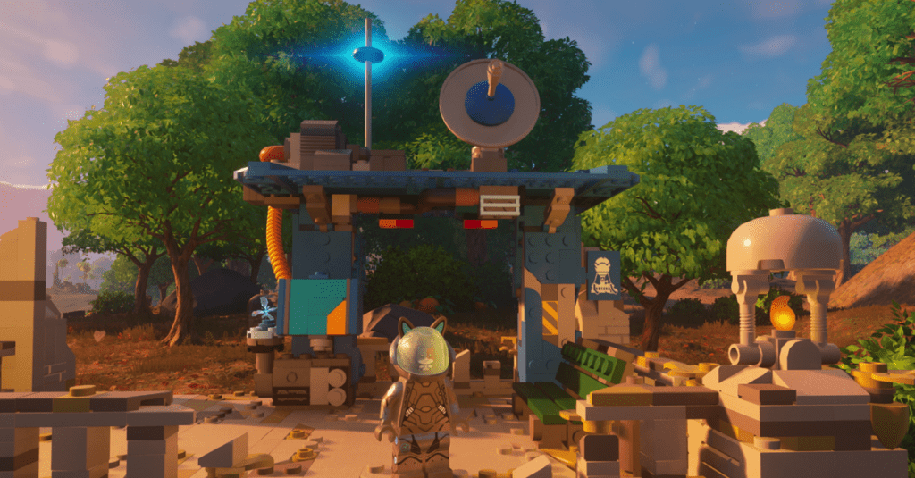 Come viaggiare velocemente con il Battle Bus e le stazioni degli autobus in Lego Fortnite