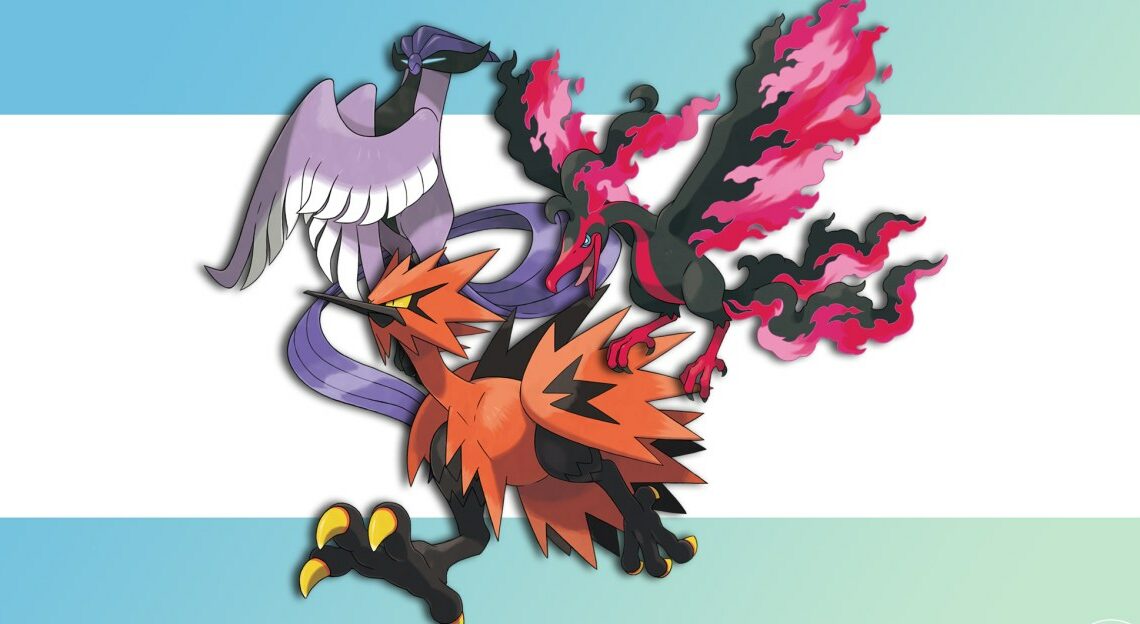 Come trovare gli uccelli galariani Articuno, Zapdos e Moltres in Pokémon Go