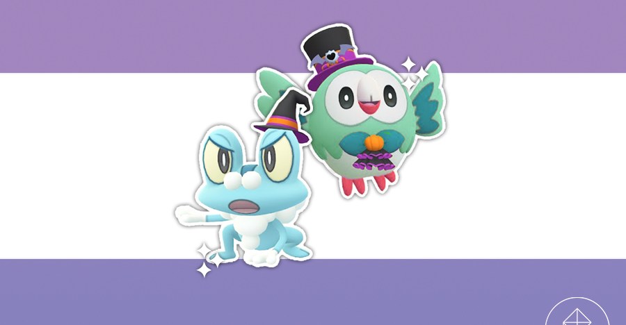 Halloween Froakie e Rowlet possono essere brillanti in Pokémon Go?