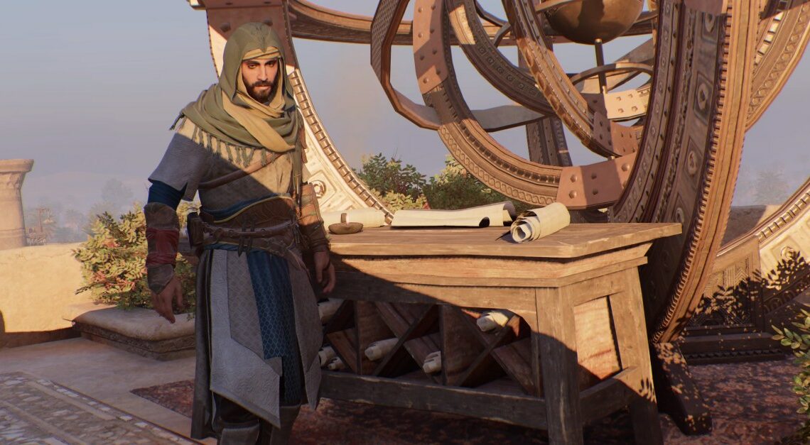 Scelta di "A Life's Work" e posizione delle pagine in Assassin's Creed Mirage