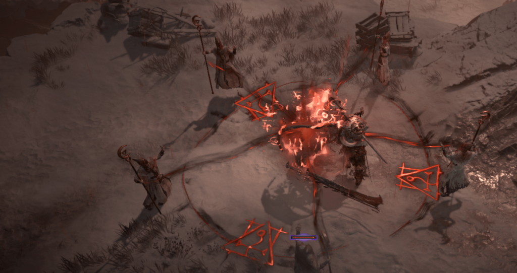 Come funzionano gli Helltides in Diablo 4 e come spendere le ceneri aberranti