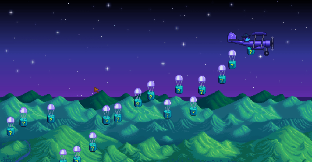 Dove trovare le scatole misteriose in Stardew Valley