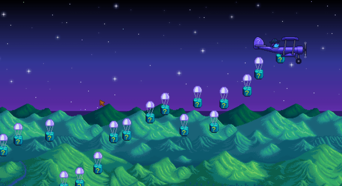 Dove trovare le scatole misteriose in Stardew Valley