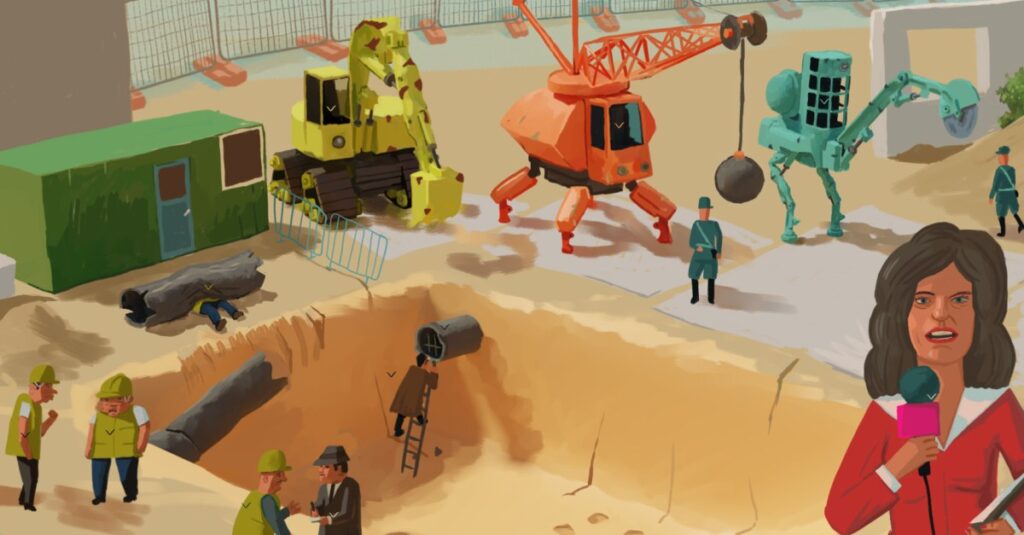 Procedura dettagliata, suggerimenti e soluzione del caso "Under Construction" in Rise of the Golden Idol