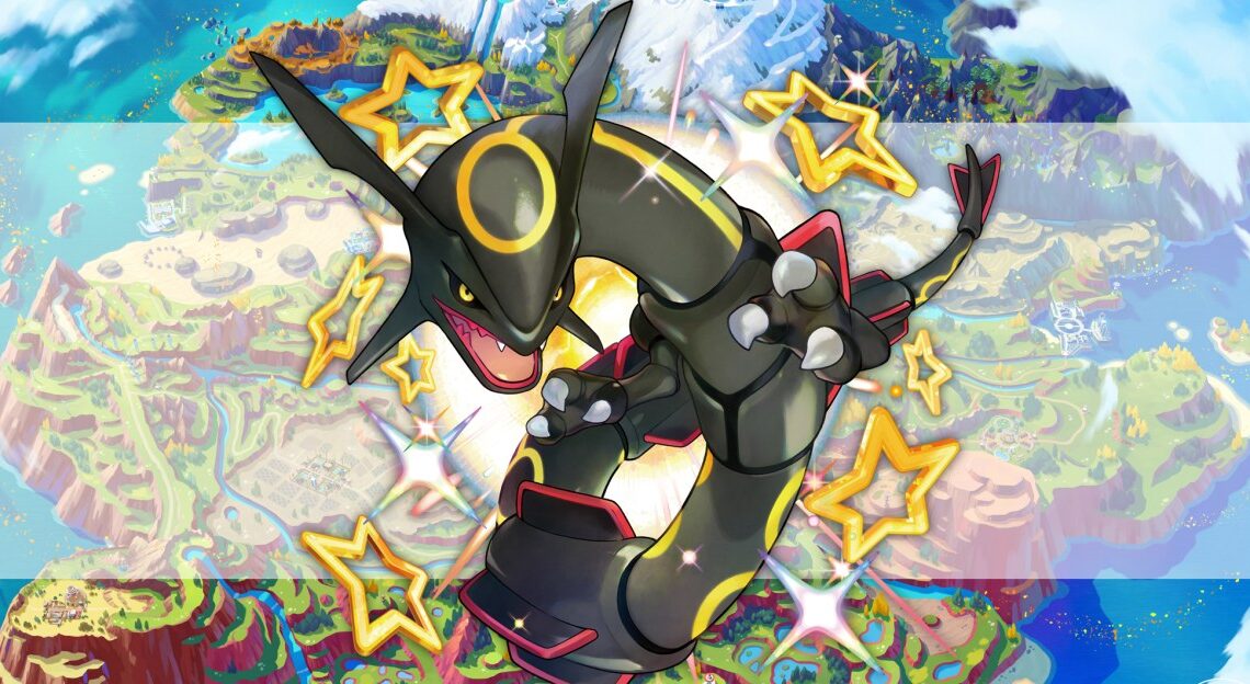 Come ottenere Rayquaza brillante in Pokémon Scarlet e Violet