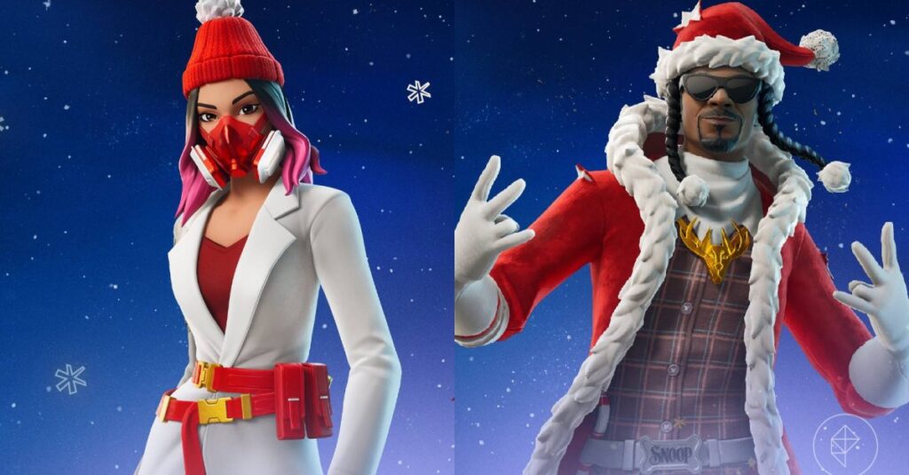 Come ottenere le skin Yulejacket e Santa Dogg gratuite in Fortnite Winterfest 2024