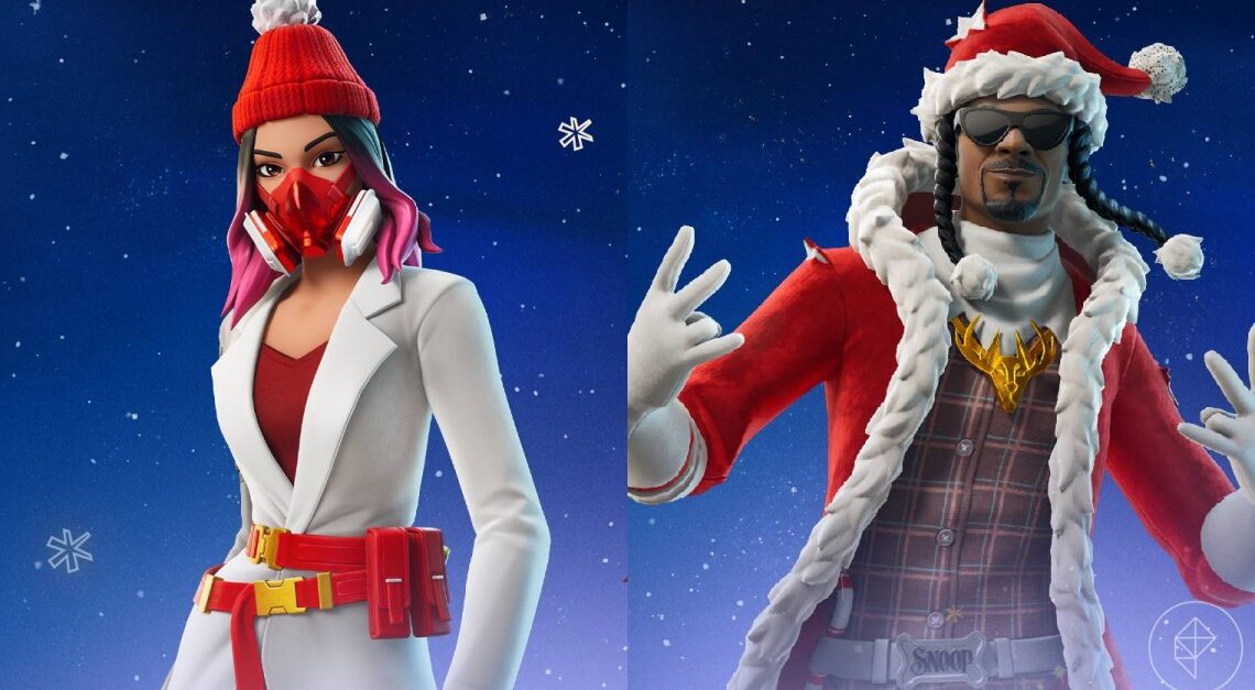 Come ottenere le skin Yulejacket e Santa Dogg gratuite in Fortnite Winterfest 2024