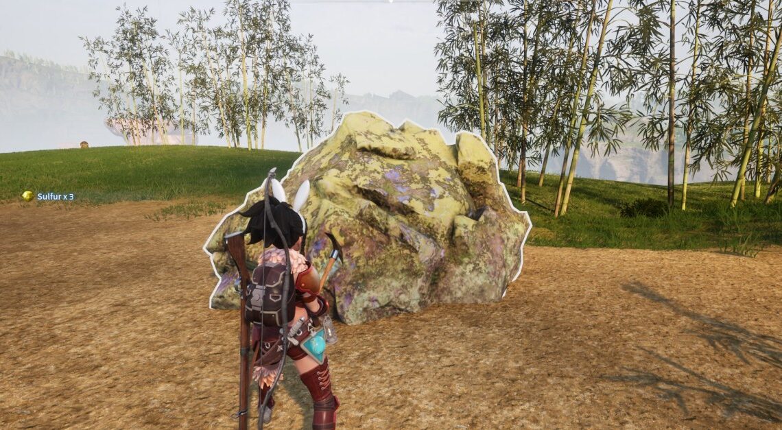 Come ottenere lo zolfo in Palworld