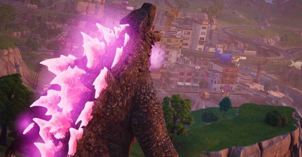 Dov'è Godzilla in Fortnite Capitolo 6 Stagione 1?