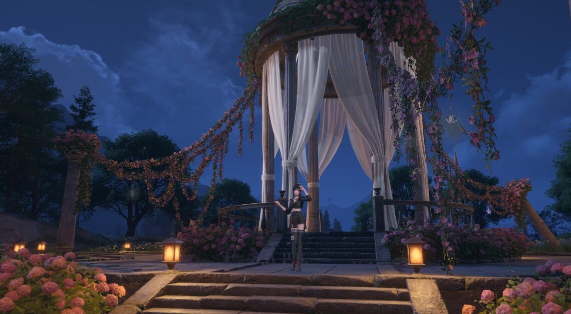 Dove trovare il gazebo del cigno in Infinity Nikki