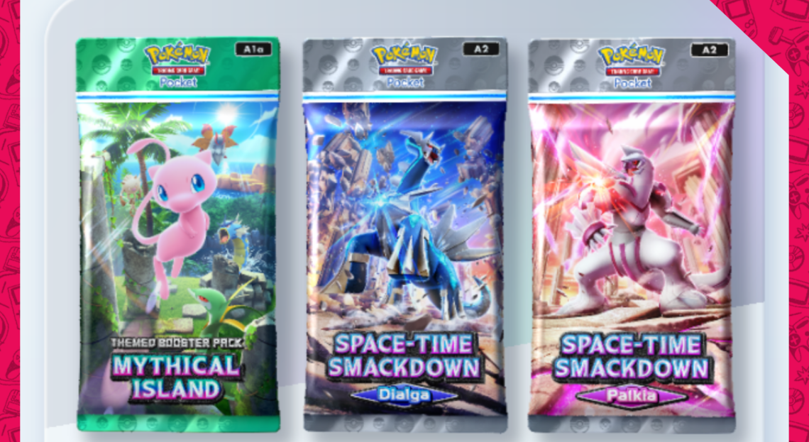 Come cambiare pacchetti booster nella tasca di Pokémon TCG