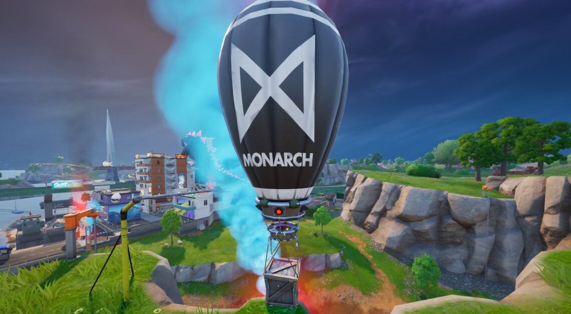 Come cercare il calo della fornitura di Monarch a Fortnite