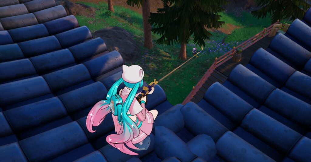 Come colpire i giocatori dall'alto facilmente a Fortnite