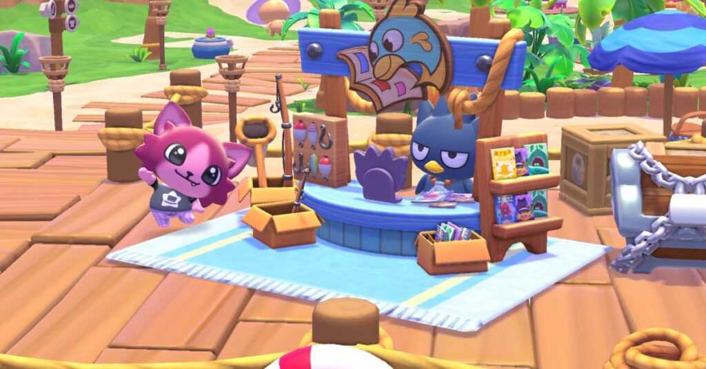 Come sbloccare la canna da pesca in Hello Kitty Island Adventure