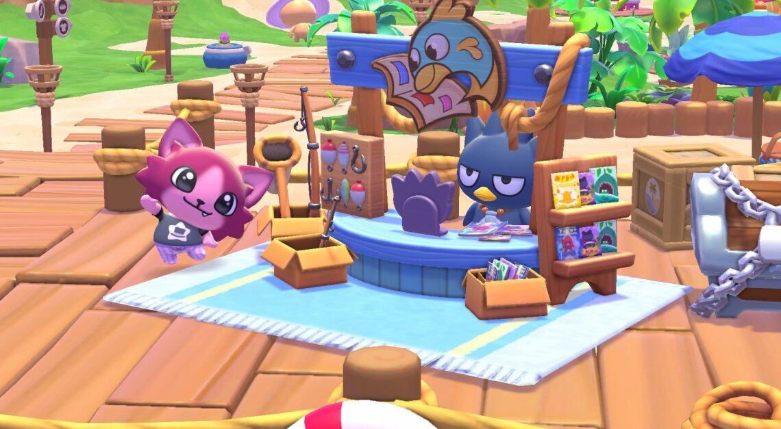 Come sbloccare la canna da pesca in Hello Kitty Island Adventure