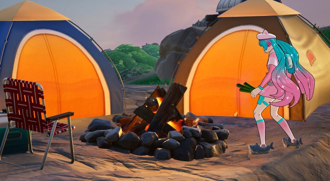 Come trovare facilmente le posizioni dei falò in Fortnite