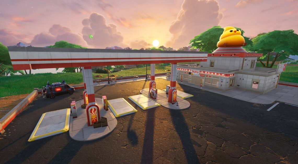 Tutte le posizioni delle stazioni di servizio a Fortnite