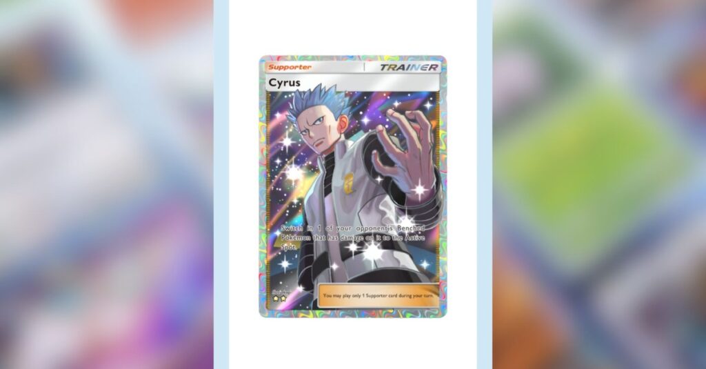 Cyrus è un'aggiunta crudele e vitale al tuo Pocket Deck Pokémon TCG