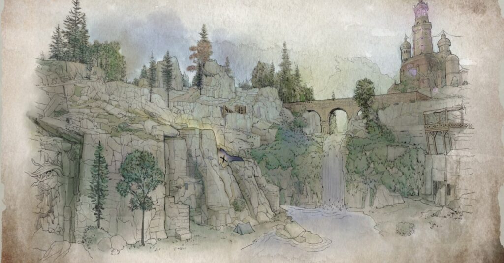 La posizione della mappa del tesoro di rammarico del pittore e la soluzione in dichiarato