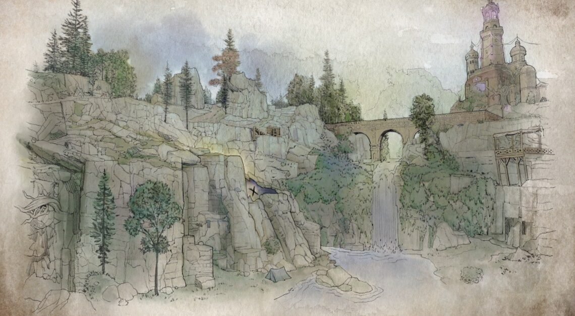 La posizione della mappa del tesoro di rammarico del pittore e la soluzione in dichiarato