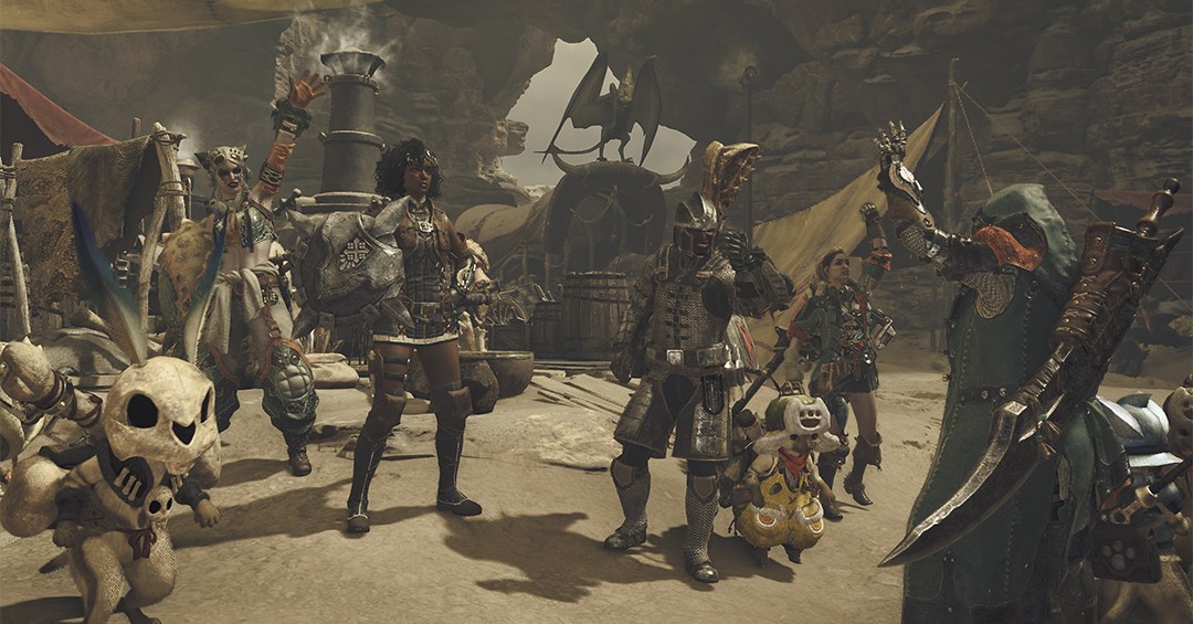 Come giocare con gli amici in multiplayer in Monster Hunter Wilds