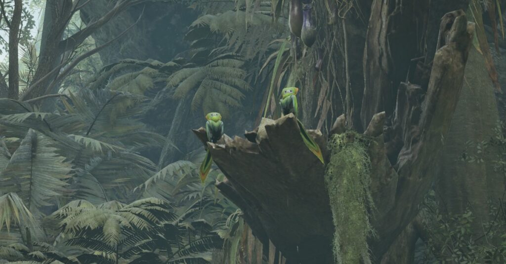 Come trovare luoghi di Dapperwing in Monster Hunter Wilds