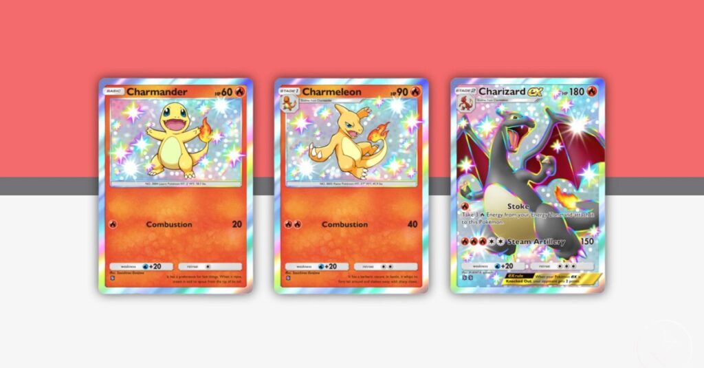 Elenco di carte di baldoria full brillante nella tasca di Pokémon TCG