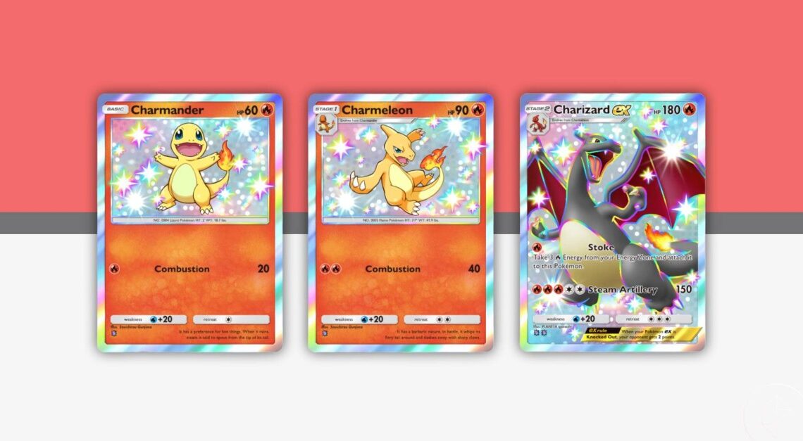 Elenco di carte di baldoria full brillante nella tasca di Pokémon TCG