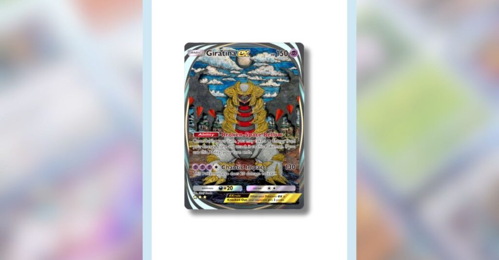 Giratina Ex è appena uscita per primo nella tasca di Pokémon TCG