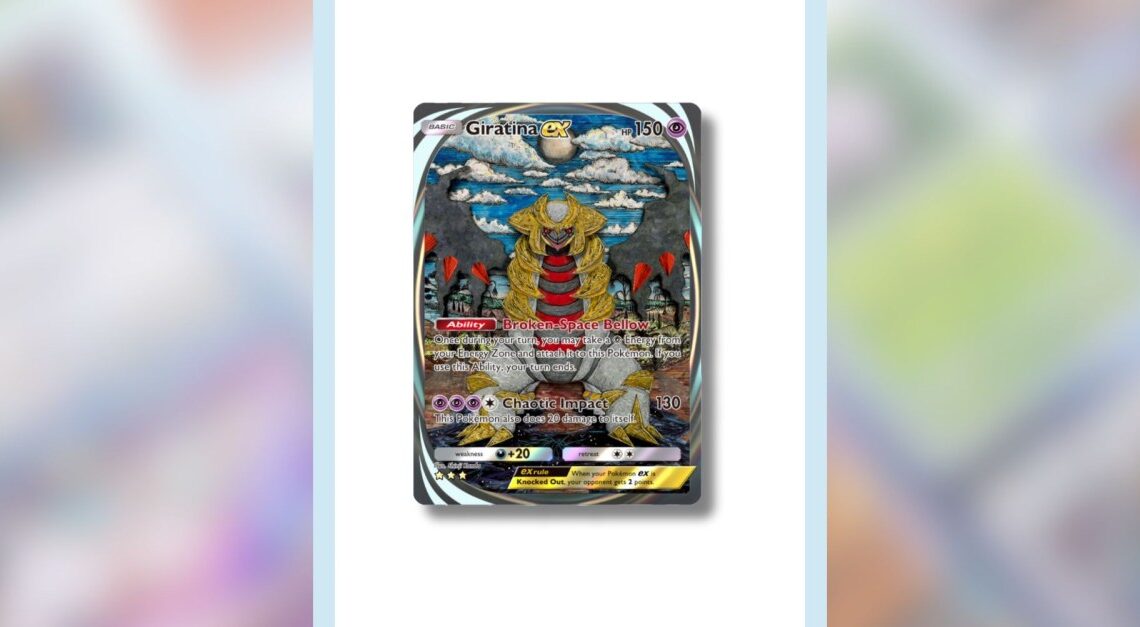 Giratina Ex è appena uscita per primo nella tasca di Pokémon TCG