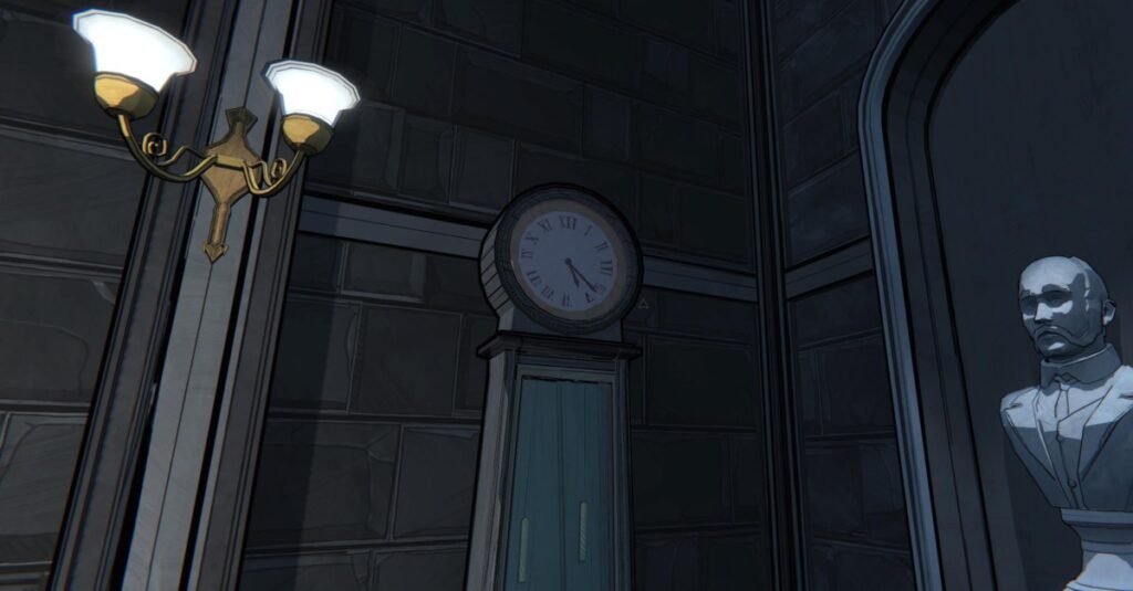 Come dire l'ora e la data in Blue Prince