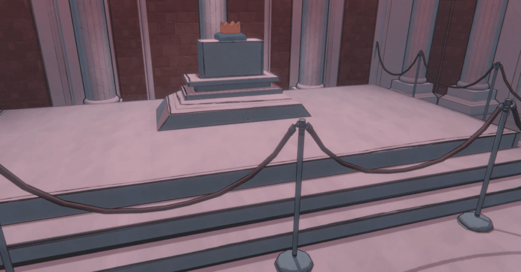 Come ottenere la corona di carta nella mostra chiusa a Blue Prince