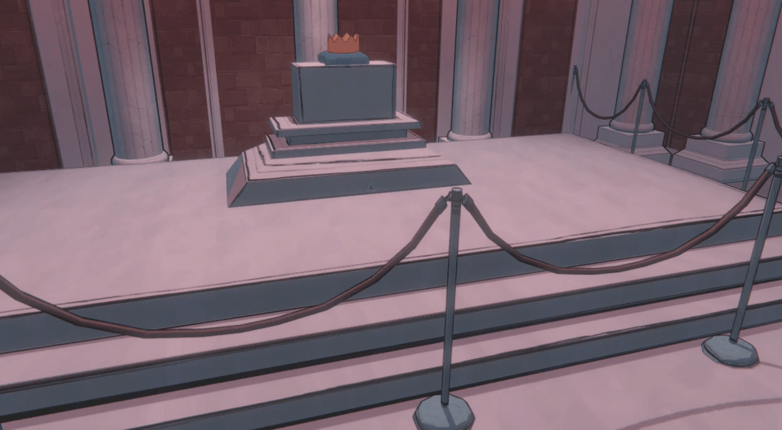 Come ottenere la corona di carta nella mostra chiusa a Blue Prince