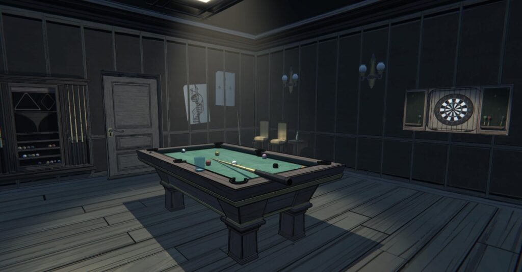 Come risolvere il puzzle del dardo della stanza del biliardo in Blue Prince