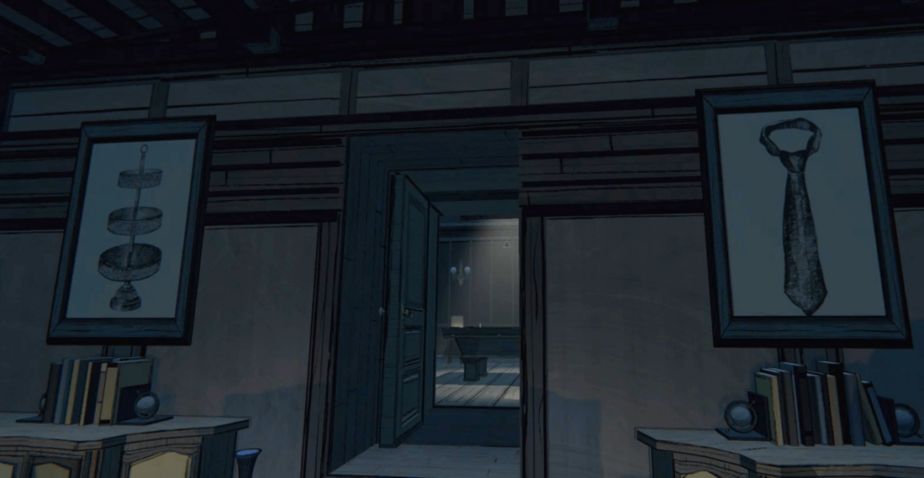 Come risolvere il puzzle delle due immagini in Blue Prince