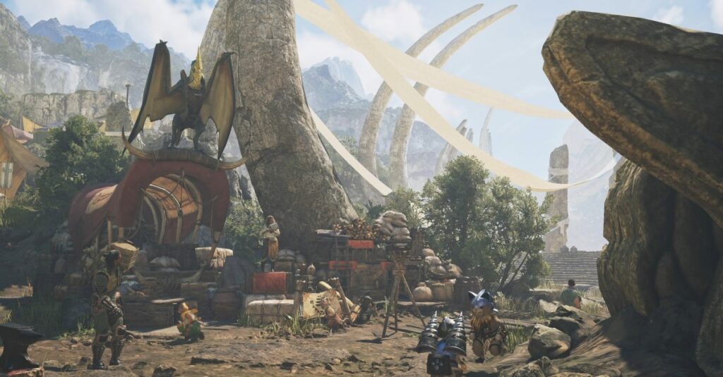 Come sbloccare il grande hub di Monter Hunter Wilds