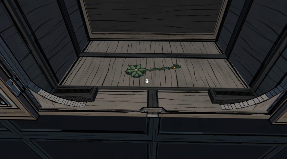 Come usare la chiave del giardino segreto in Blue Prince