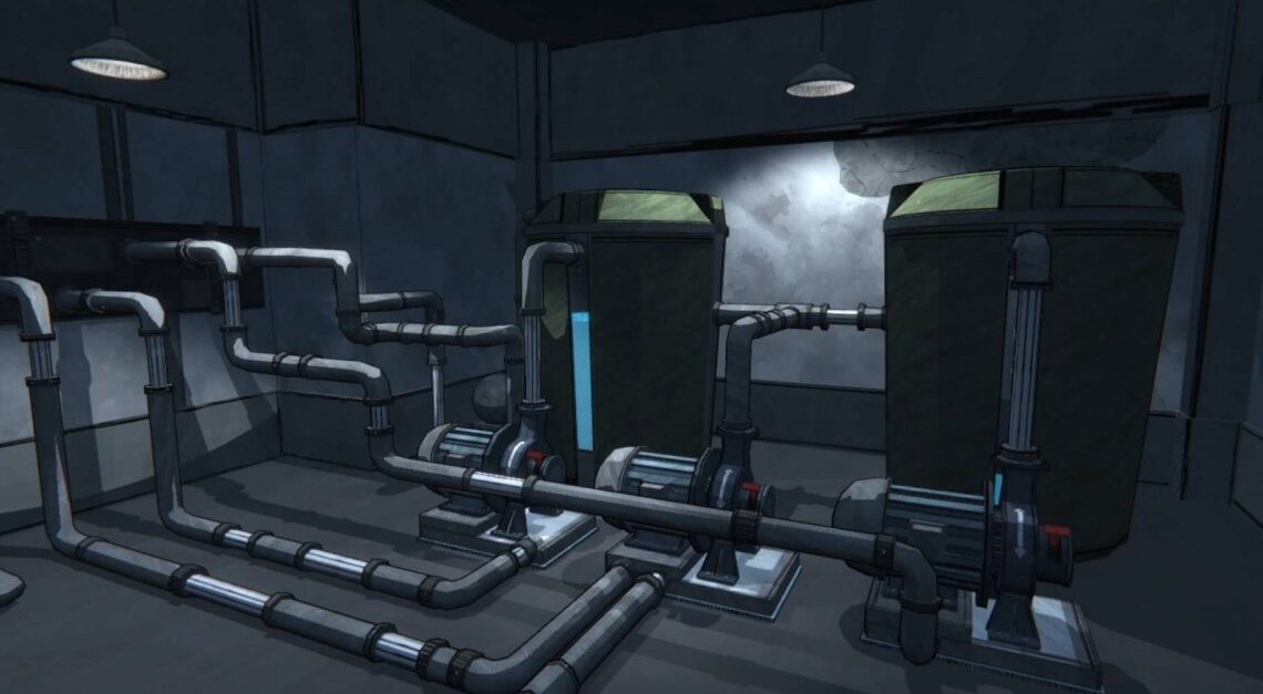 Come usare la stanza della pompa in Blue Prince