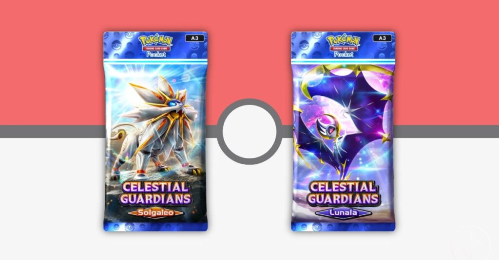 Tutte le carte Celestial Guardians nella tasca di Pokémon TCG