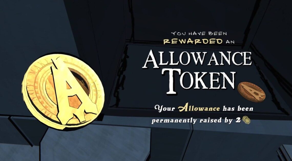 Tutte le posizioni token di indennità in Blue Prince