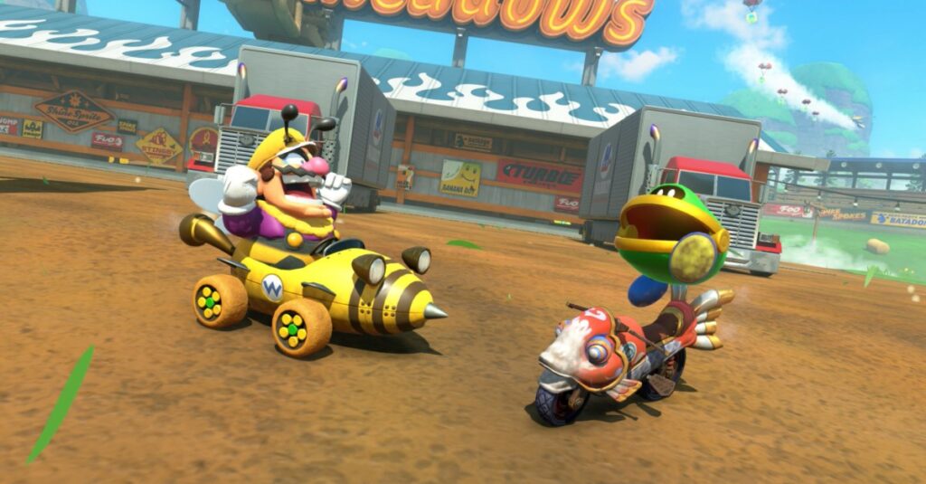Come funziona il multiplayer in Mario Kart World