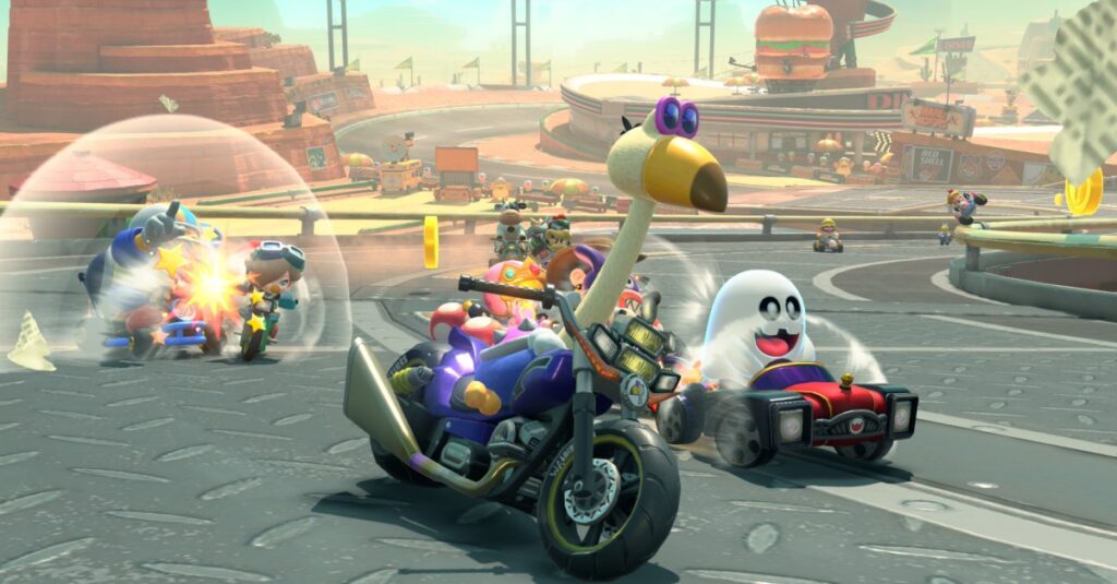 La funzione Secret Mario Kart 8 LAN è tornata a Mario Kart World